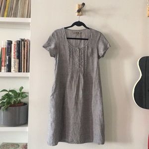 Flax Linen Dress • Sz P